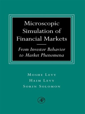 cover image of Microscopic Simulation of Financial Markets